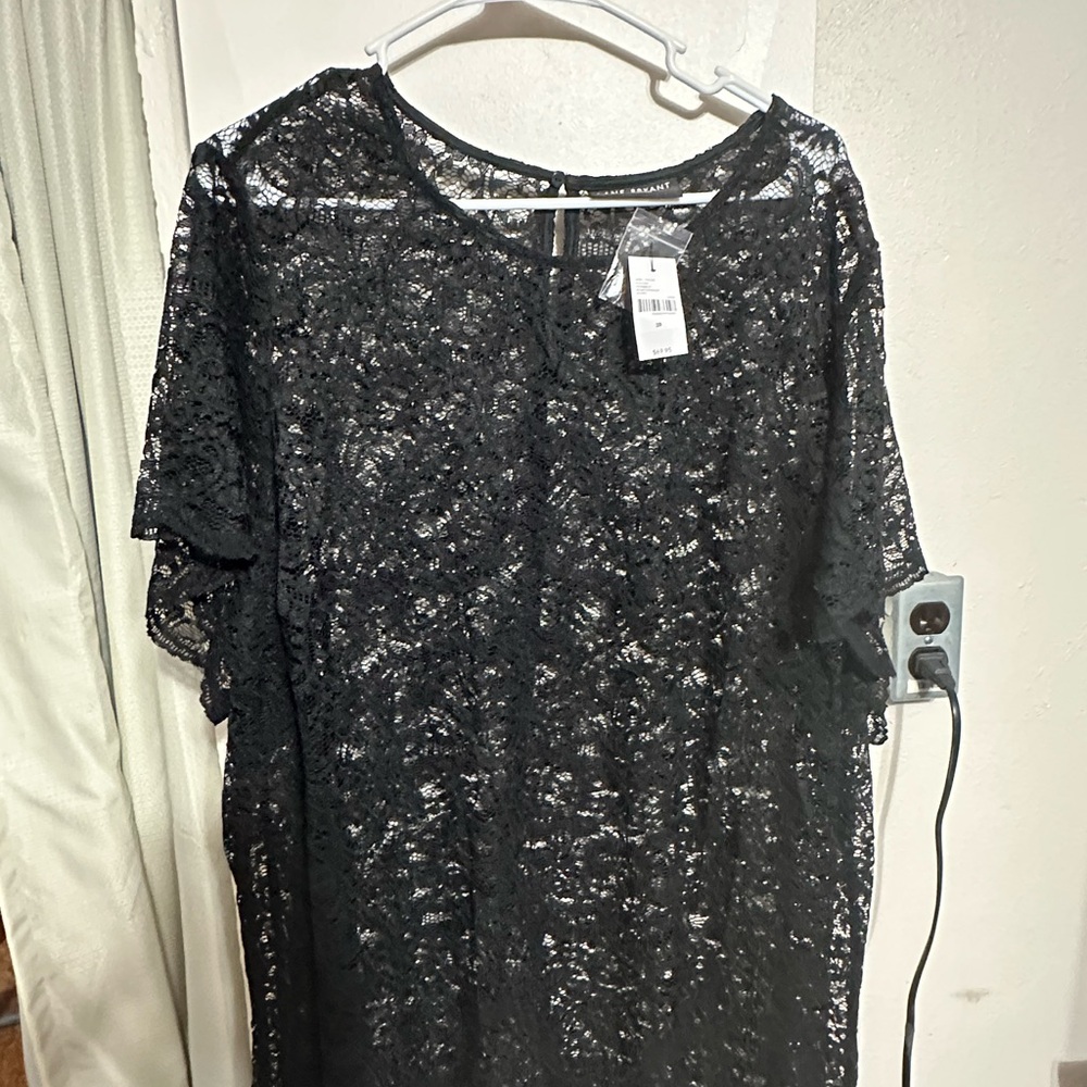 Black Lace Top